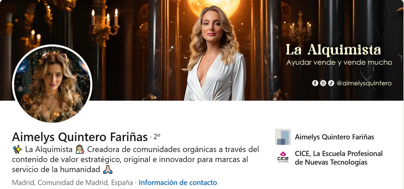 top perfiles linkedin aimelys quintero