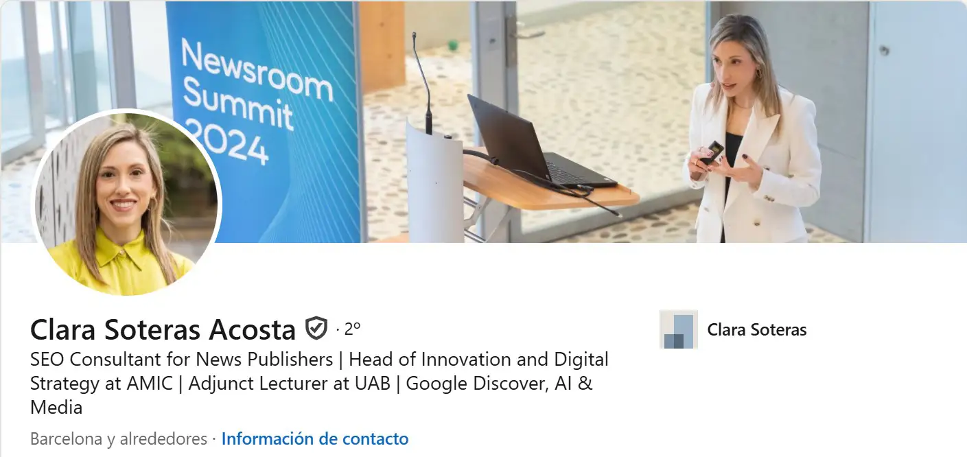 top perfiles linkedin clara soteras
