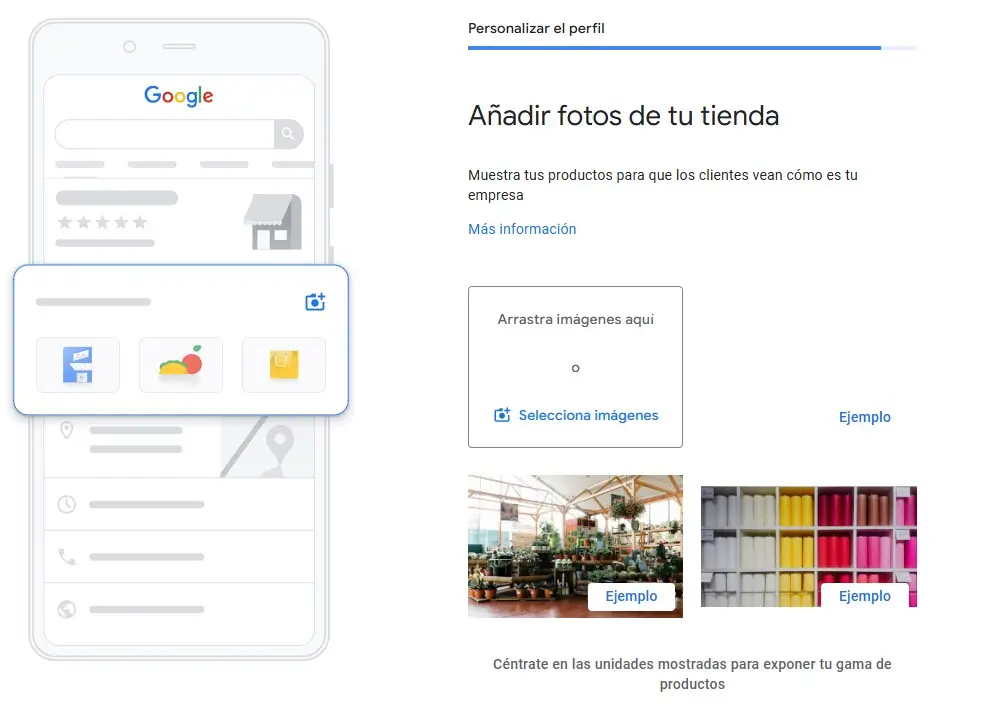fotos optimizadas seo local gbp