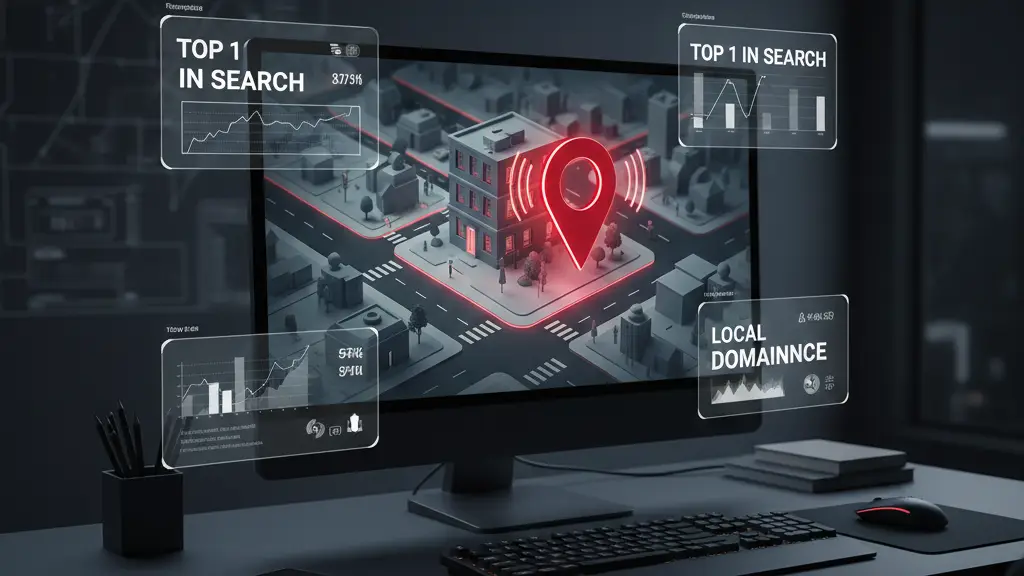 Estrategia de SEO Local y posicionamiento en Google Maps para negocios.