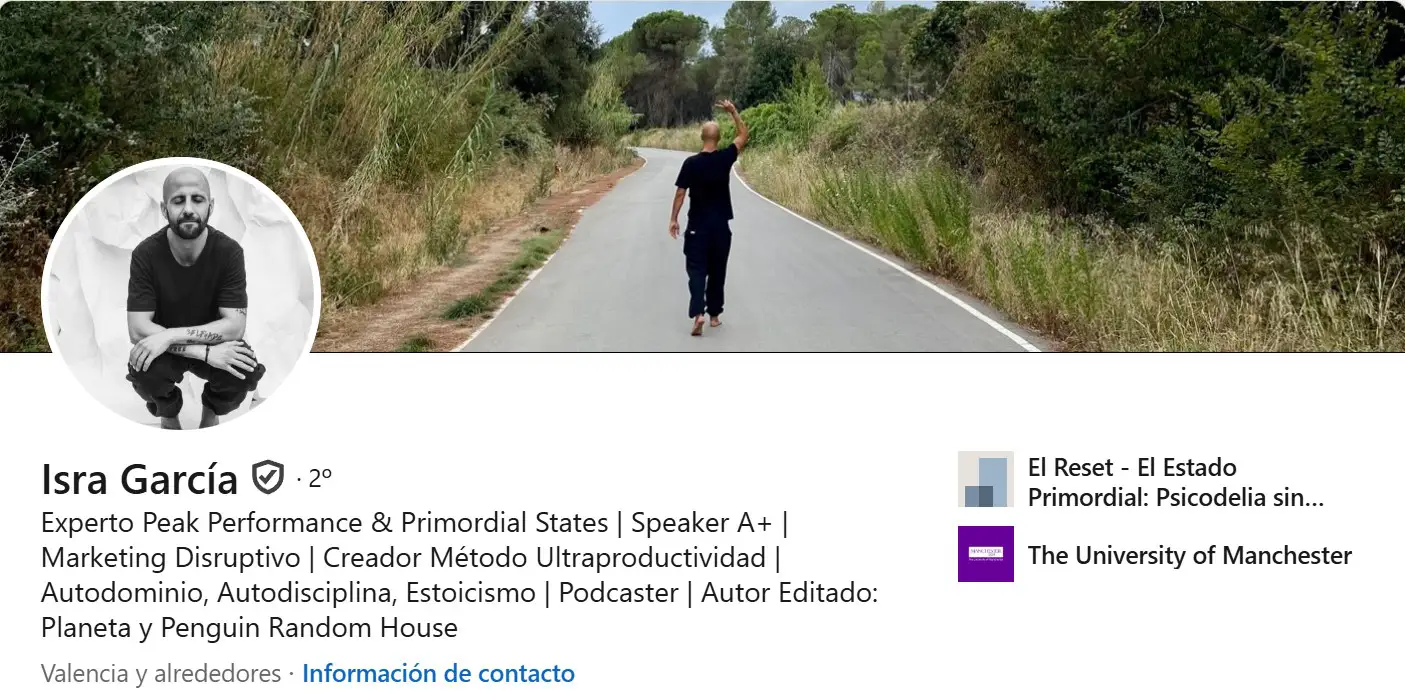 top perfiles linkedin isra garcia