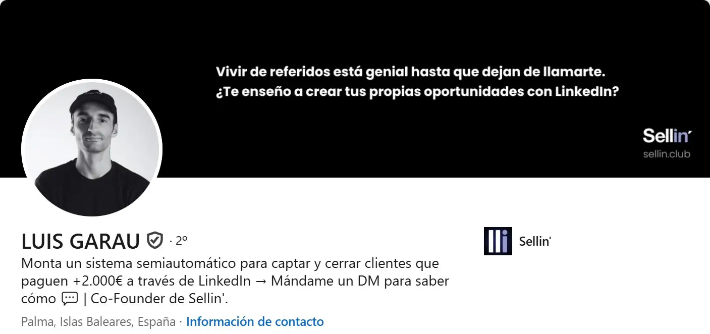 top perfiles linkedin luis garau