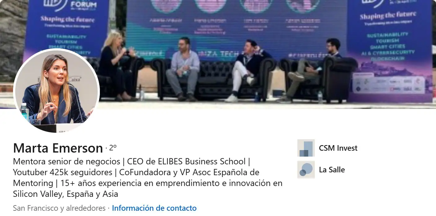 top perfiles linkedin marta emerson
