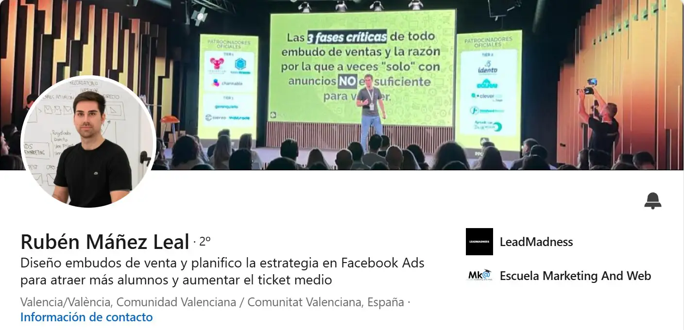 top perfiles linkedin ruben mañez