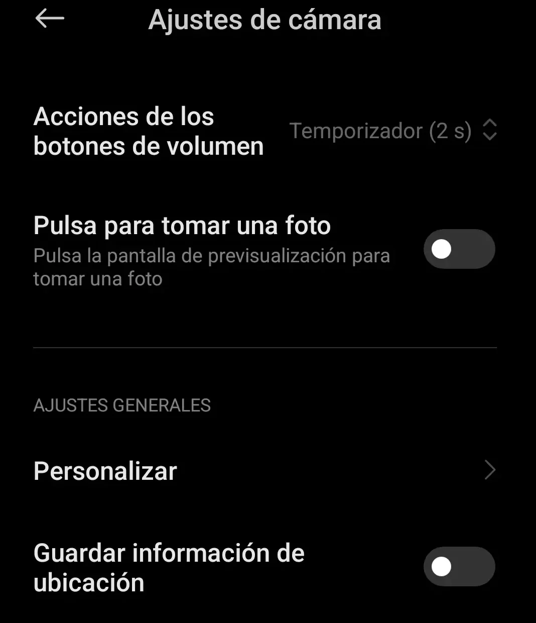 Opción de guardar la ubicacion en smartphone para geocalizar las imagenes de tu web y GBP