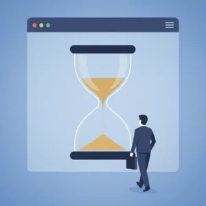 posible cliente esperando a que cargue una pagina web